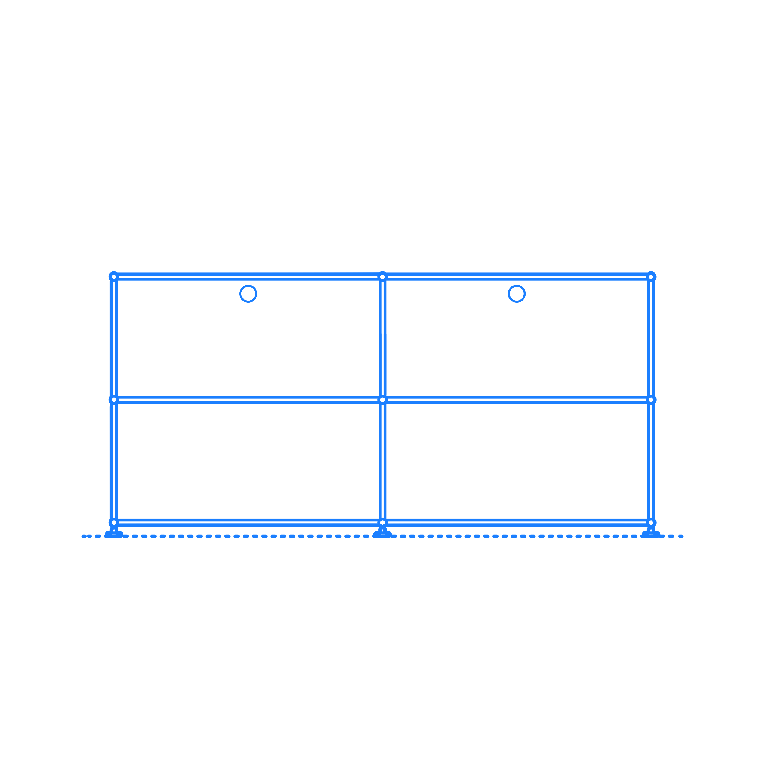 Furniture Credenzas Usm Haller Open Storage Credenza Icon Svg Vector Free Vectors